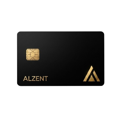 ALZENT Metal Card
